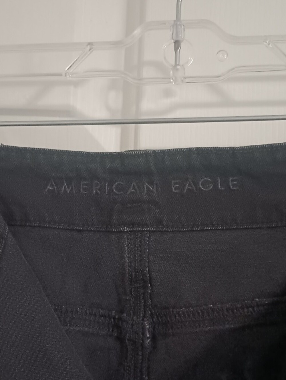 American Eagle Outfitters Relaxed Black Women's Jeans - Picture 2 of 15